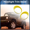 Jeep Wrangler 2 x Headlight Trim Bezels (2029)