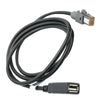 PR43 MR52 AUX Audio Input Media Data Wire Plug to USB Adapter
