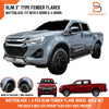 Isuzu D-Max Ute 3" Matte Black Fender Flares (2024-2025)