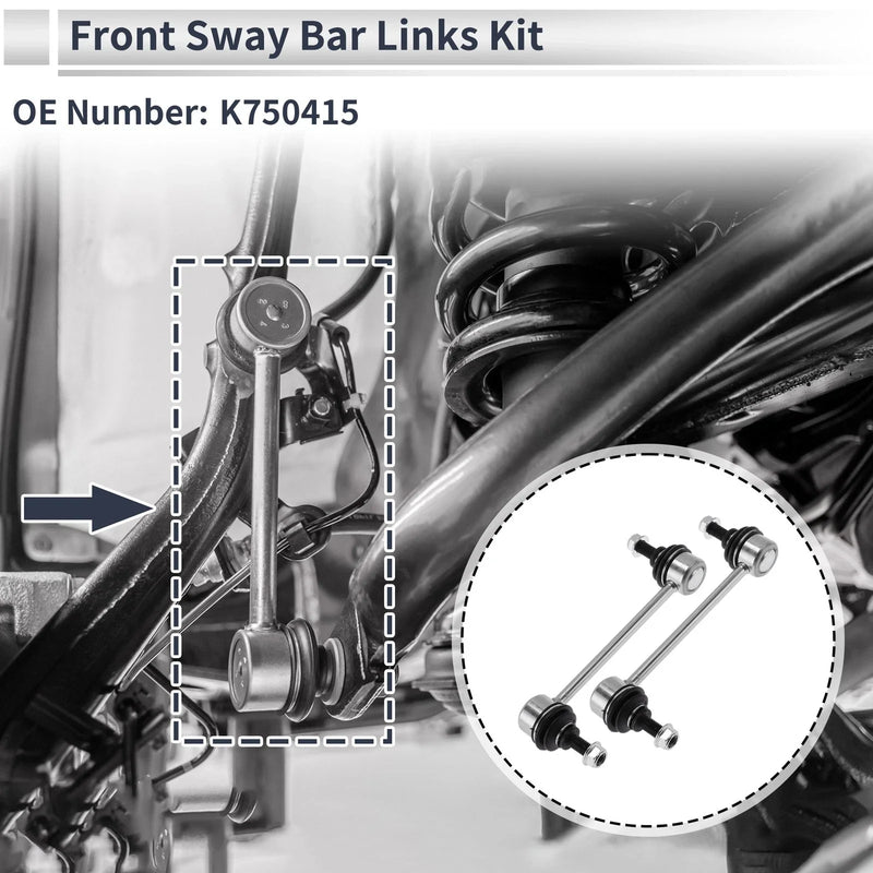 Ford Fusion (2010) - 2 Pcs Front Stabilizer Bar Links