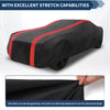 Chevrolet Camaro Black Red Fabric Car Cover Waterproof All Weather