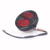 Model A Harley Chrome Black Retro LED Brake Stop Taillight Lamp