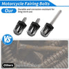 Harley Davidson Touring Freewheeler Windshield Bolts Black