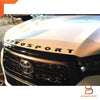 Toyota Hilux Ute Matte Black 3D Logo Emblem