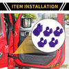 Jeep Wrangler JL JLU (2018-2024) - Purple Door Limiting Cover Trim