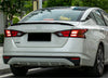 Nissan Altima 2019-2024 Black Sedan Rear Spoiler Wing V Style