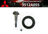 MITSUBISHI Rear differential gear set