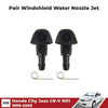 Windshield Water Nozzle Jet Stream Pair Fit Honda FIT Jazz Hatchback 2004-08 D06