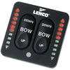 Various Models Lenco Trim Tab Switch Kit with LED Indicator