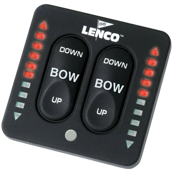 Various Models Lenco Trim Tab Switch Kit with LED Indicator
