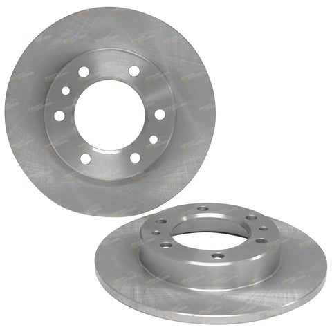 Toyota Hilux 4x4 2 x Front Disc Brake Rotors (1980–1983)