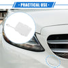 Mercedes-Benz C300 W204 2008-2011 White Bumper Tow Hook Cover