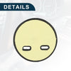 Chevrolt Engine Start Stop Button Cover Sticker Black