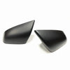 Tesla Model S Matte Black Carbon Fiber Mirror Covers (2012-2020)