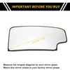 Chevrolet Silverado 2500 3500 HD Heated Left Side Mirror Glass Replacement