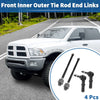Dodge Ram 1500 4 x Front Inner Outer Tie Rod End Link Kit (2002-2005)