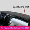 Hyundai Santa Cruz Leather Dashboard Cover Protector Mat (2022–2023)