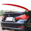 BMW 4-Series F36 (2014-2020) Melbourne Red A75 ABS Boot Spoiler