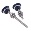 Universal Motorsport Hood Holder 2 x Push Button Bonnet Lock Set