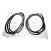 Honda Accord Sedan DX 1994-1997 Front Door Weatherstrip x2
