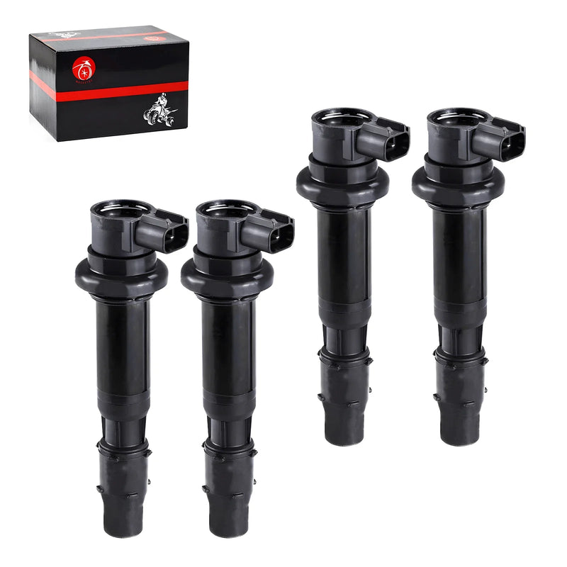 Kawasaki NINJA ZX-6R ZX600 ZZR600 Ignition Coil 4 x (2005–2008)