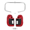 Harley Road Glide Red Vented Fairings Engine Guard Bar (2014-2023)