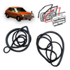Toyota Starlet 5D KP60 KP61 KP62 1978-1984 Front Door Weatherstrip Seal x2