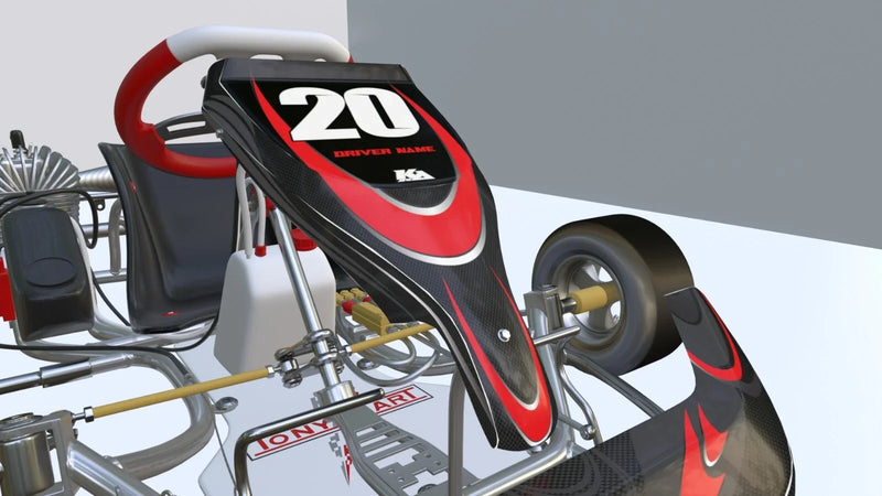 CRG 06 Kart - Rage Style Graphics Decals Custom KART ART Sticker Kit