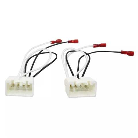 Ford Escape, Mustang, Mazda 4 x Car Speaker Connector Harness Adapter (2001-2012)