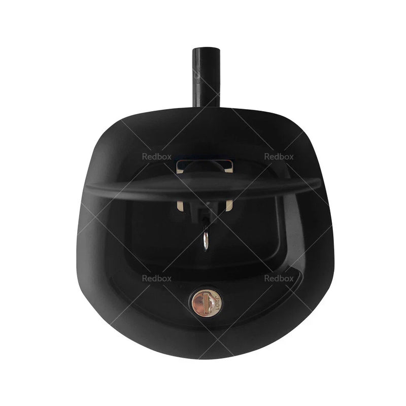 Trailer Canopy Black DC 12V 4x Power Operated Whale Tail T Handle Lock