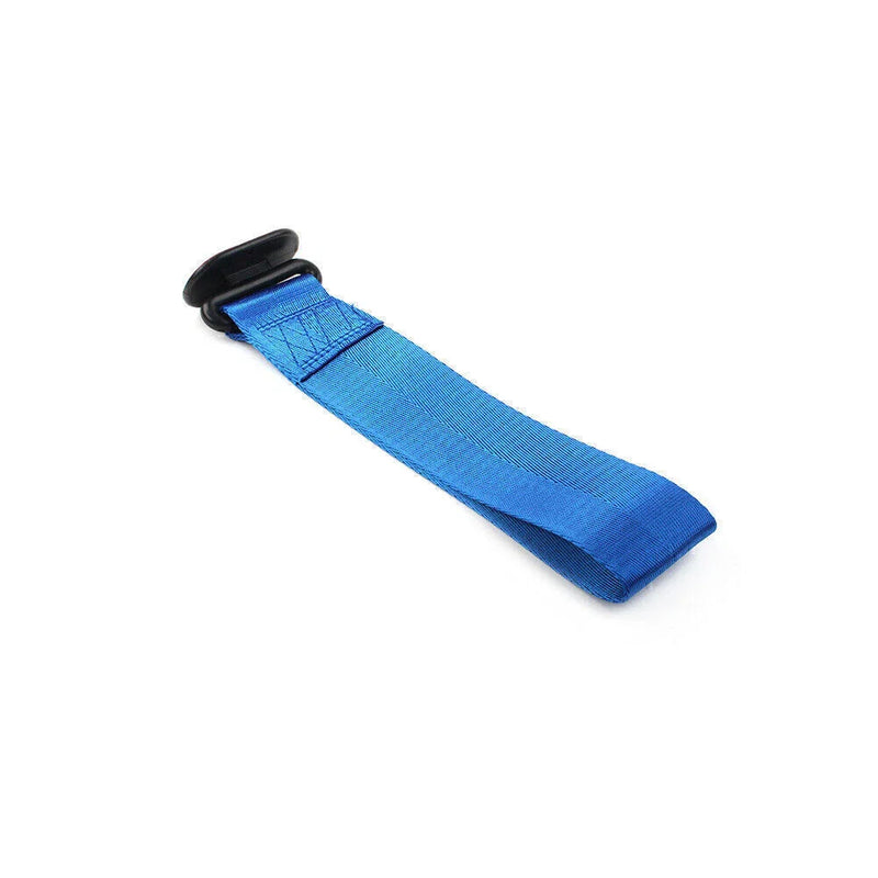 Universal Car Rear / Front Bumper - Blue Tow Strap Belt Rope
