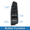 BMW 740i 750i 750Li 760Li Black Power Window Switch
