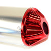 90cc 110cc 125cc 140cc PIT PRO Dirt Bike RED Exhaust Pipe Muffler System