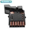 Chevy Copper Tone Black Gray Headlight Switch