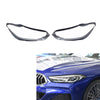 BMW 8 Series G14 G15 G16 Headlight Lens Cover (2019-2024)