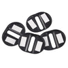 Carbon Fiber Car Door Lock Protective Cover Anti Rust Cushion