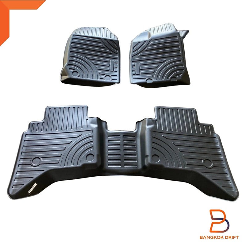 Isuzu D-Max Ute Premium 3D TPE All Weather Floor Mats (2020-2025)