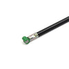 Honda CG150 Front Brake Cable / 4.7ft / Black Rubber Coated