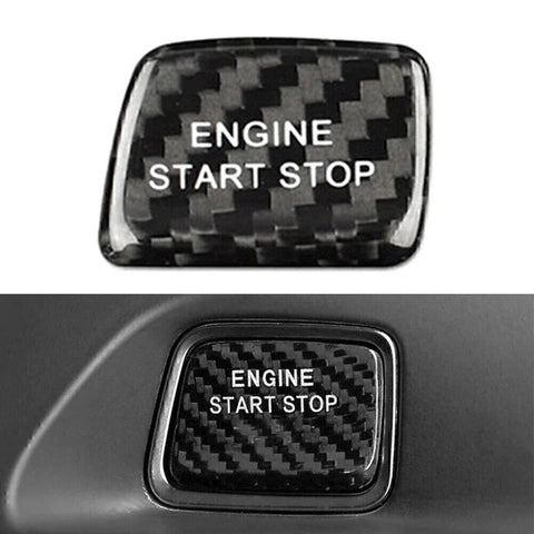 Chevrolet Camaro Carbon Fiber Engine Start Stop Button Cover (2010-2023)