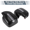 Lexus LX470 2 x Rearview Mirror Cover Overlay Black CF (1999–2007)