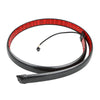 Car Rear Wing Spoiler Lip Trim LED Tail Brake Light Strip