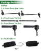 Dodge Journey 8pcs Front Suspension Kit Tie Rod Ends & Sway Bar Links