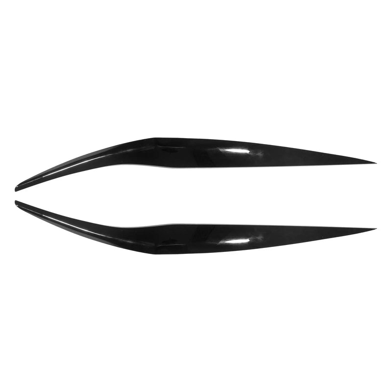 Ford Fiesta Headlight Eye Lid Cover 2 x Black (2013-2016)