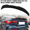 BMW E82 1 Series Coupe Glossy Black Trunk Spoiler Wing (2007-2013)