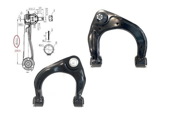 Front Upper Control Arm Right Hand Side Everest UA (2WD)
