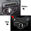Mercedes-Benz GLC C-Class 3 x Marbling Headlight Switch Cover Trim (15-20)