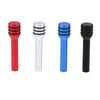 4 x Blue Car Interior Door Lock Knob Pull Pins Covers