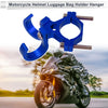 Motorcycle Arc Hanging Hook / Aluminum Alloy / Hexagon Wrench Screw Washer Blue