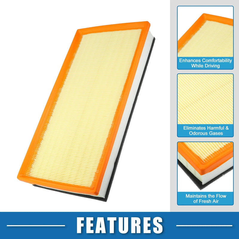 Audi Q7 (2007-2015) VW Touareg Porsche Cayenne 2x Engine Air Filter