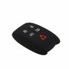 Jaguar XF XK XKR Black Remote Key Silicone Skin Case Cover Bag Fit